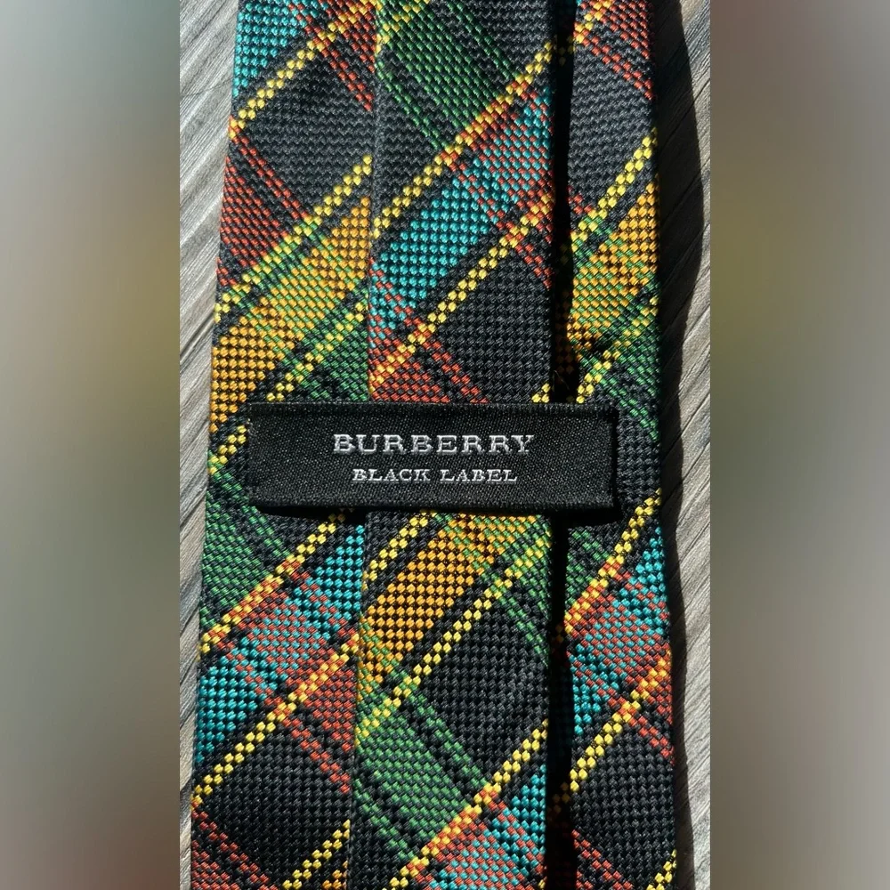 Burberry black label tie